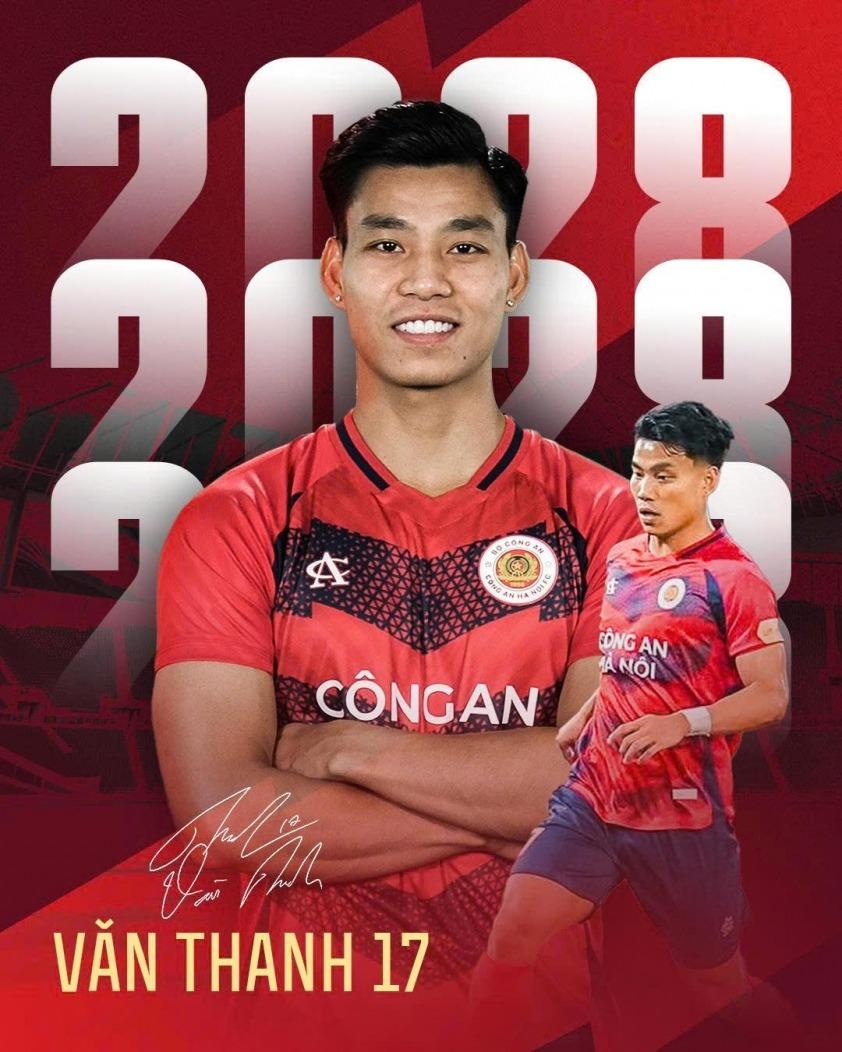 Vũ Văn Thanh - hậu vệ phải Công An Hà Nội