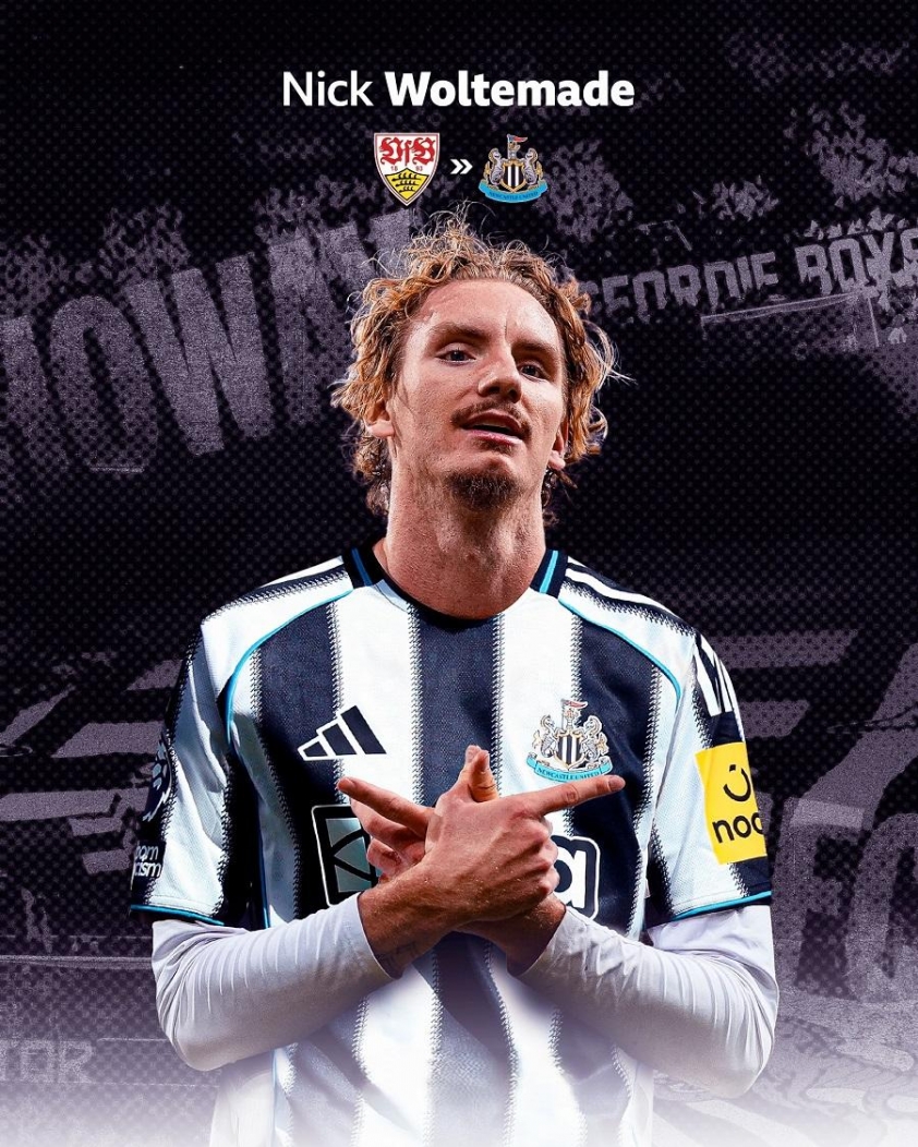Nick Woltemade, tân binh của Newcastle