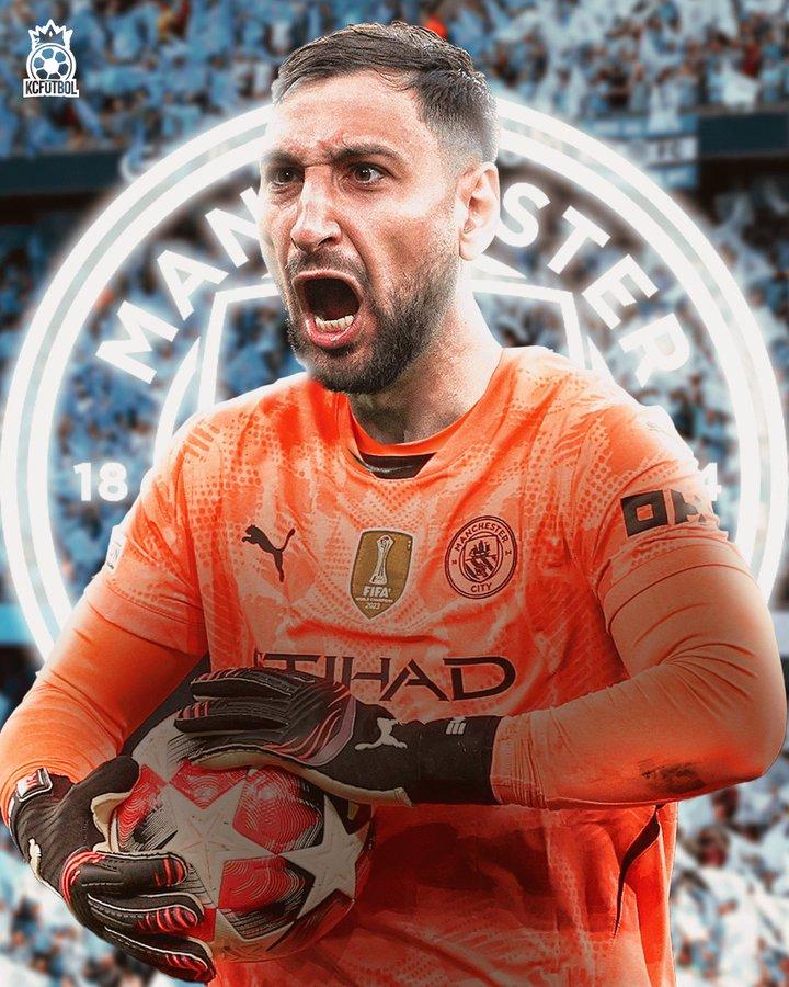 Gianluigi Donnarumma, tân binh của Man City