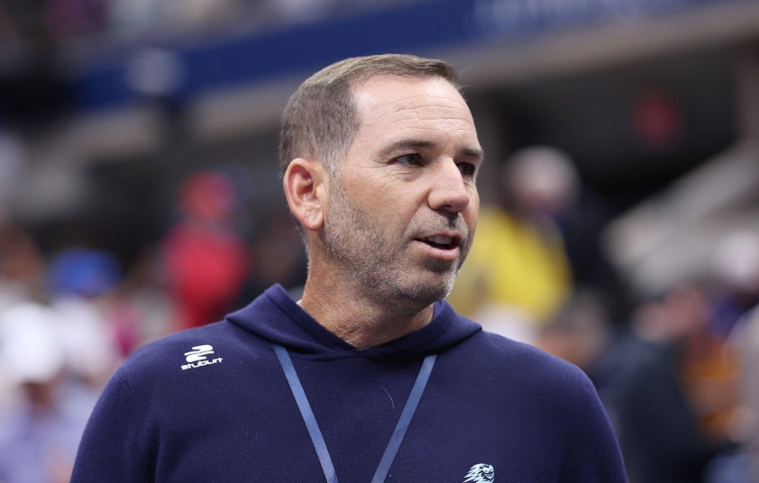 Golfer Sergio Garcia
