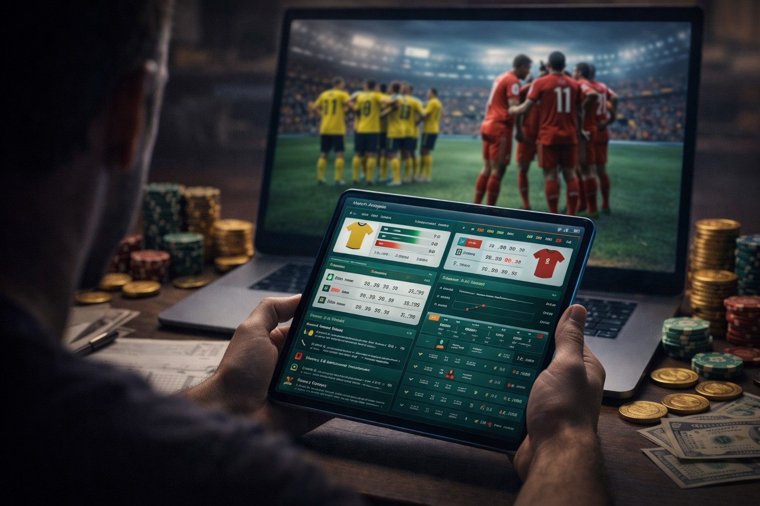 Xem bóng đá và phân tích dữ liệu