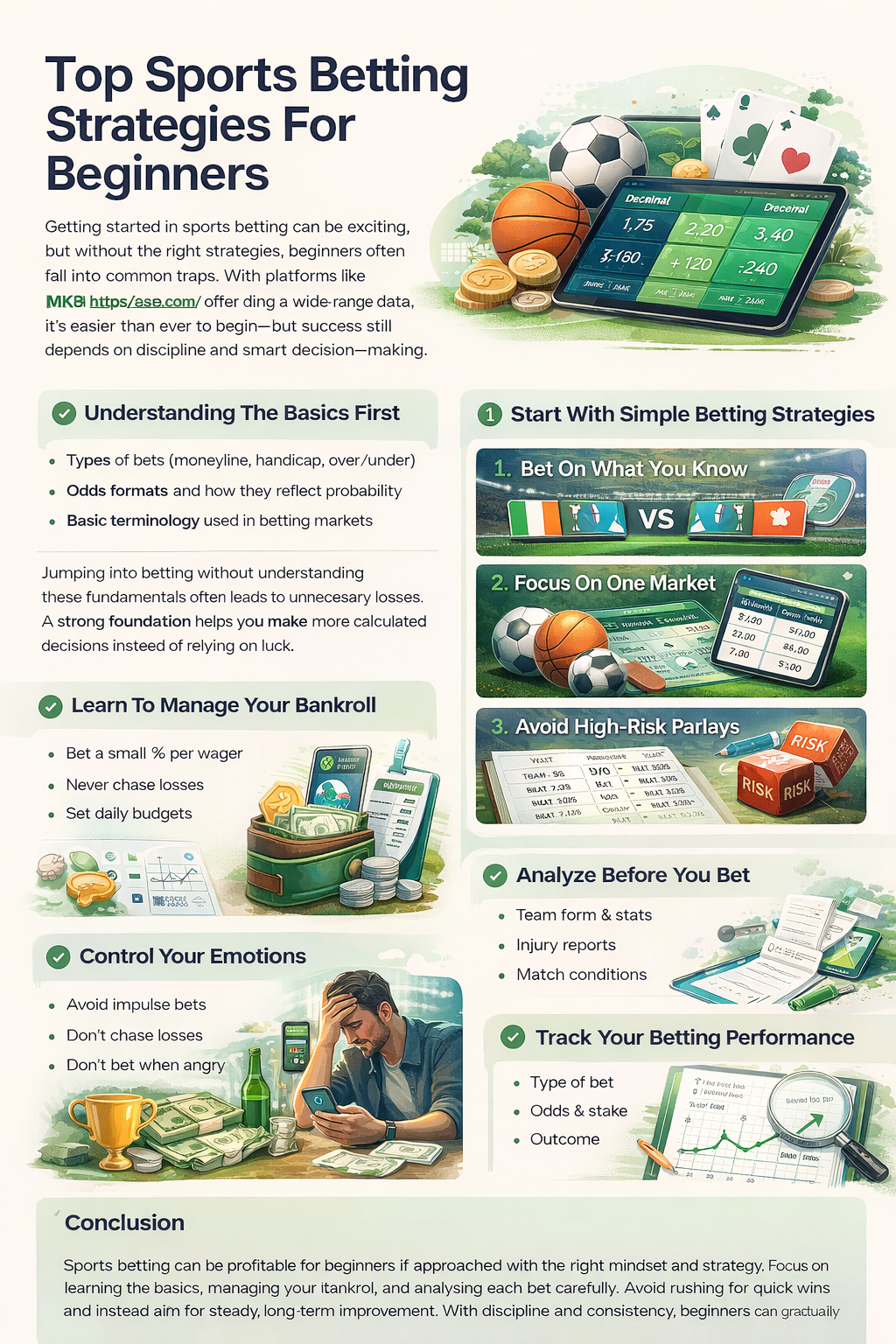 Top Sports Betting Strategies For Beginners