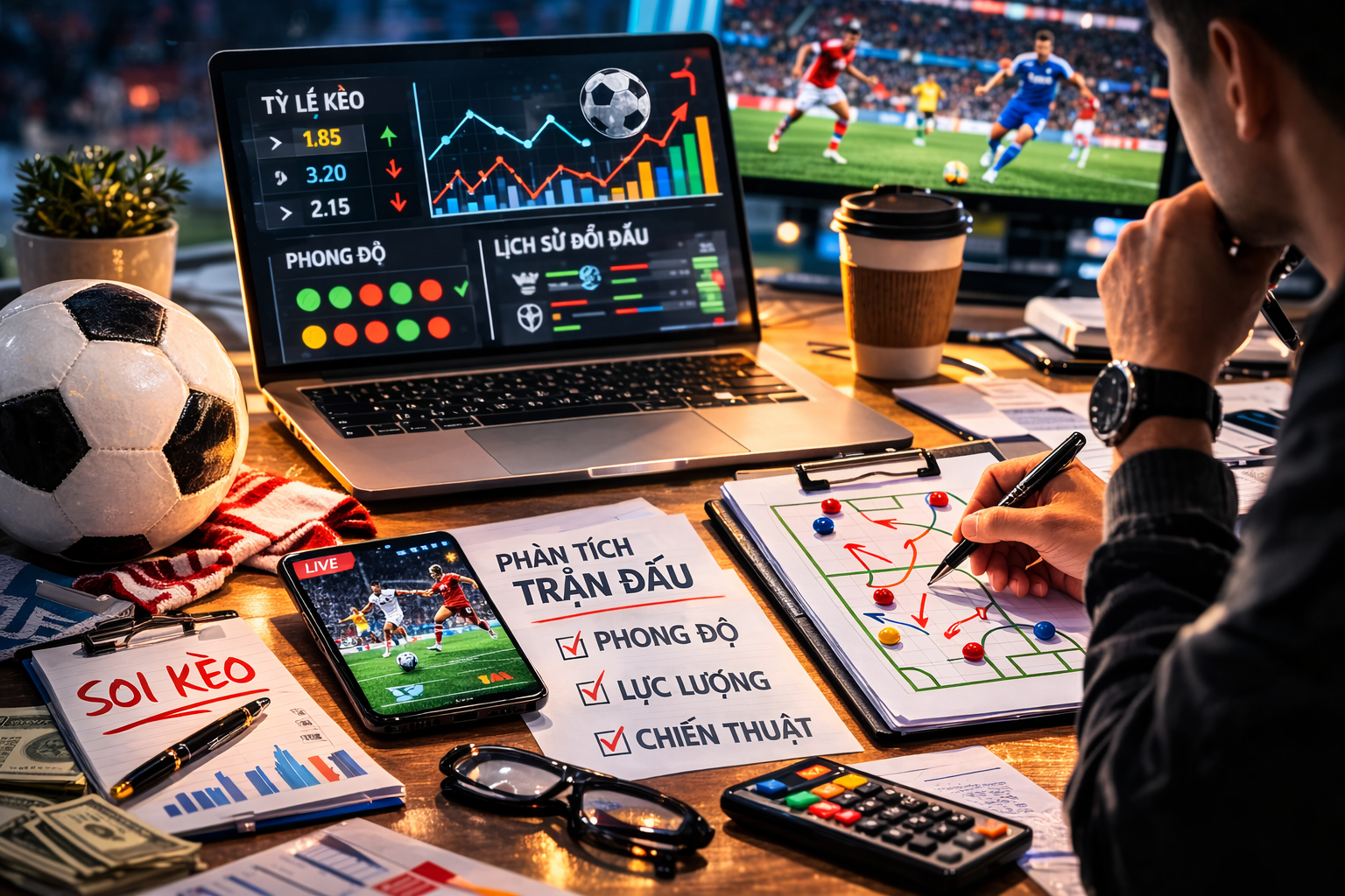 Phân tích soi kèo bóng đá tối nay
